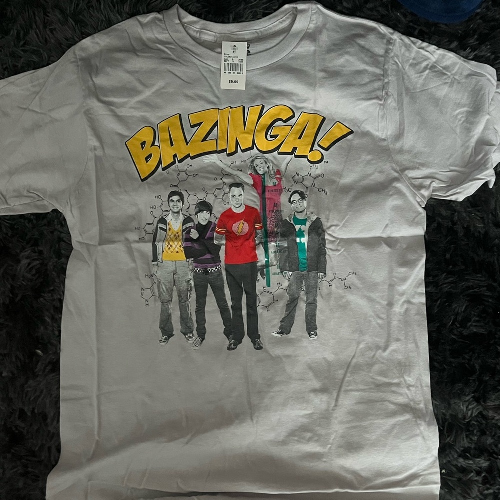 Bazinga! Big Bang Theory Graphic Tee